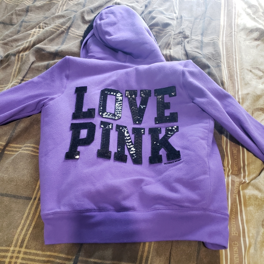 Pink VS Limited Edition hoodie
